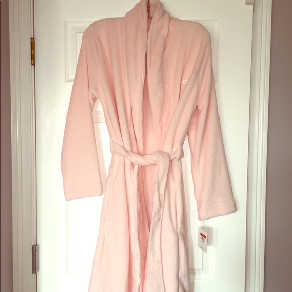 calvin klein pink robe